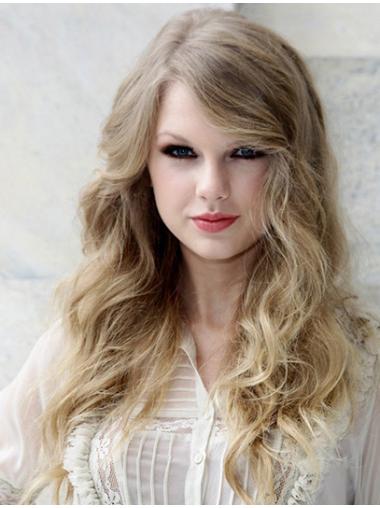 Blonde Gewellten Naturlichen Taylor Swift Synthetikperücken