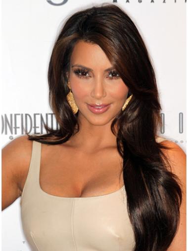 Dauerhaften Langen Braunen Kim Kardashian
