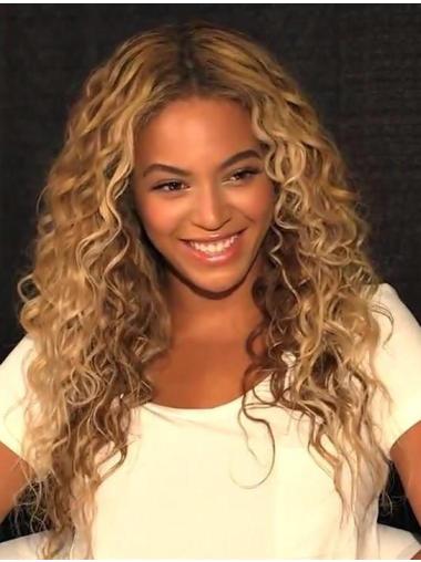 Beyonces Lange Gelockte Blonde Perfekte Perücken