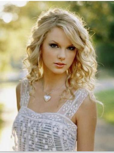 Taylor Swifts Lange Gelockte Blonde Billige Perücken
