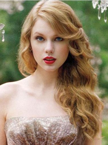 Taylor Swifts Lange Gewellte Blonde Fantastische Perücken
